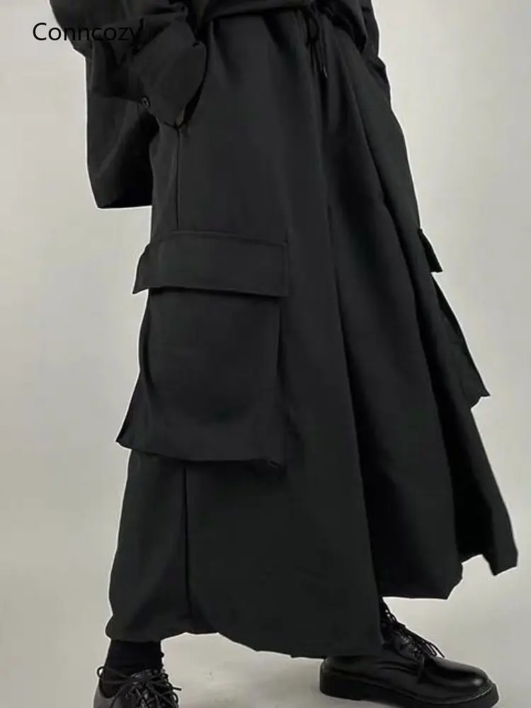 

Брюки женские повседневные свободные с широкими штанинами, уличная одежда BF, свободные модные штаны с широкими штанинами в стиле Харадзюку,...