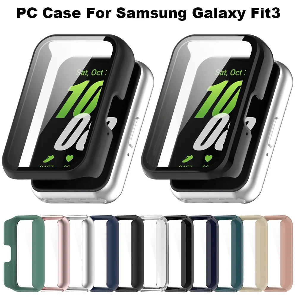 Чехол для часов Samsung Galaxy Fit 3 защитный чехол из поликарбоната + Защитная пленка