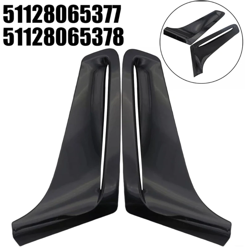 Покрытия боковых воздуховодов 51128065377 51128065378 Защитные боковые накладки