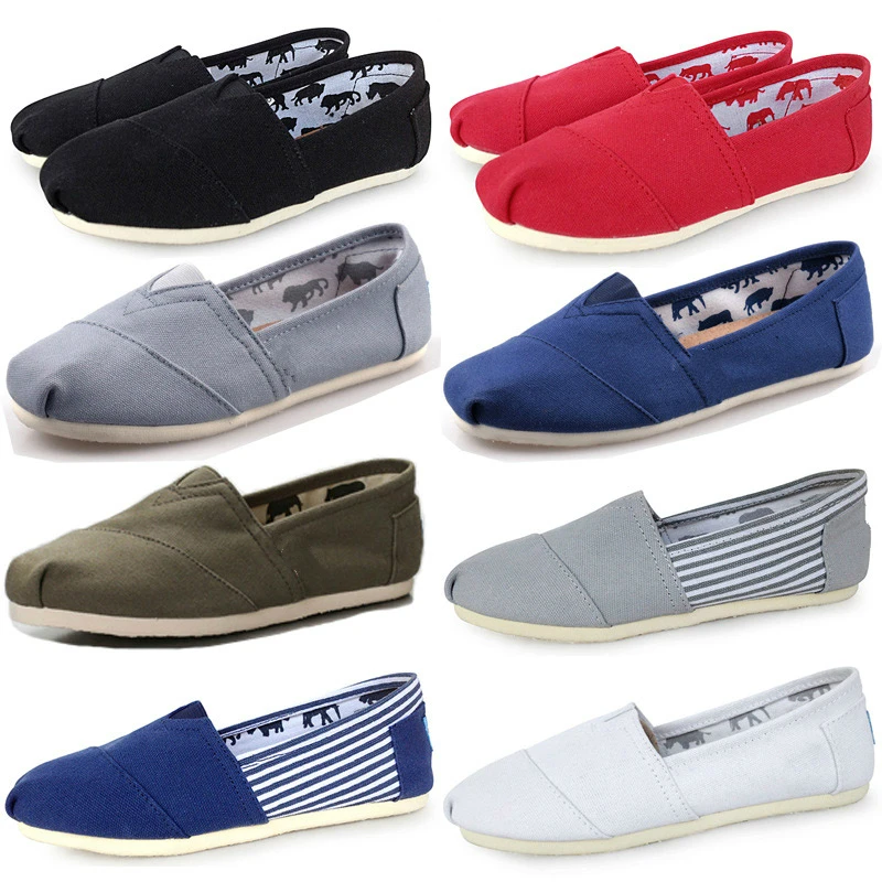 

Spring Summer Men Casual Shoes Canvas Fabric Male Shallow Loafers Comfortable Breathable Light Unisex High Qualitity