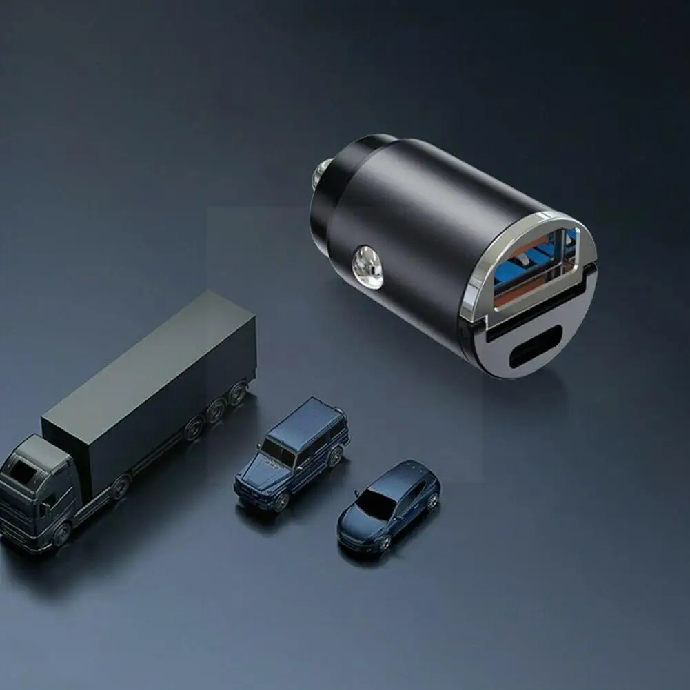 

Display Usb Phone Charger Car-charger For For 12 11 Pro 7 8 Plus Mobile Phone Adapter Car Charger S4y8