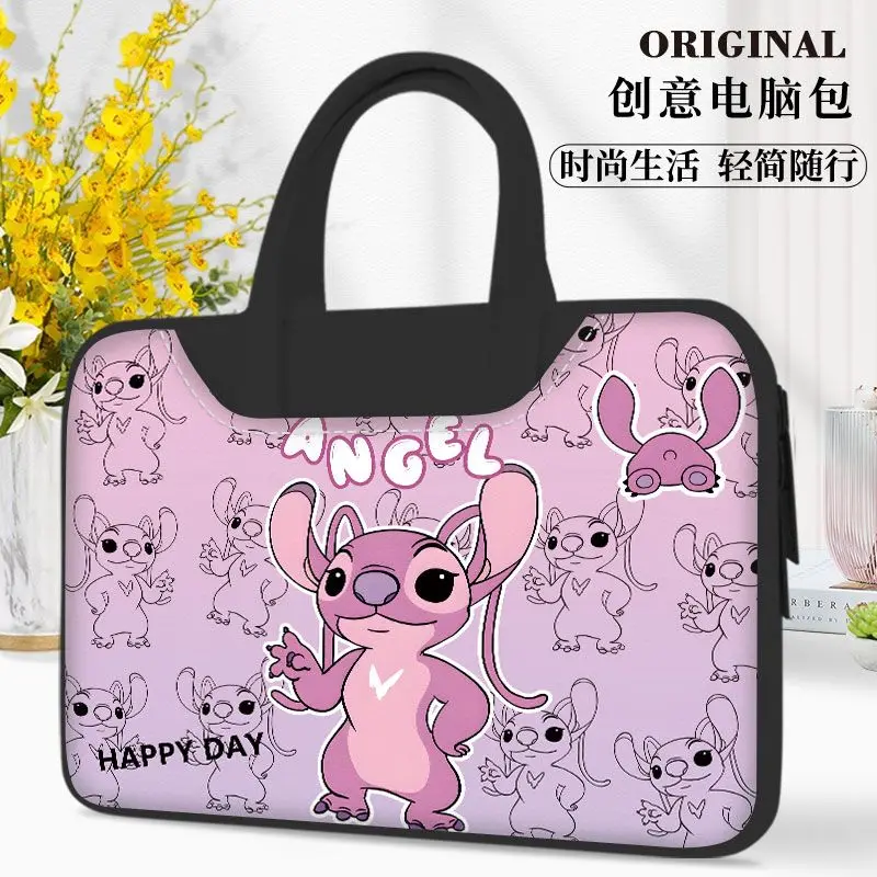 Сумка-портфель для ноутбука 14-16 дюймов с принтом Ститч
