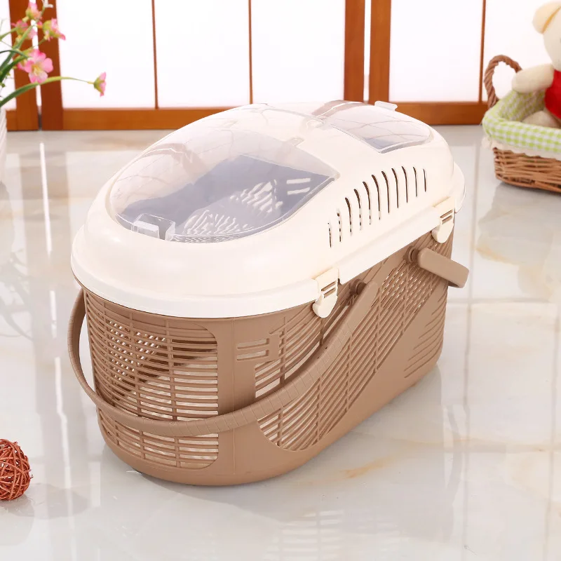 

Cat Box Dog Box Cat Litter Box Dual-Use Pet Air Box Pet Carrying Bag Pet Box Dog Basket Durabl Solide Carrying Bag