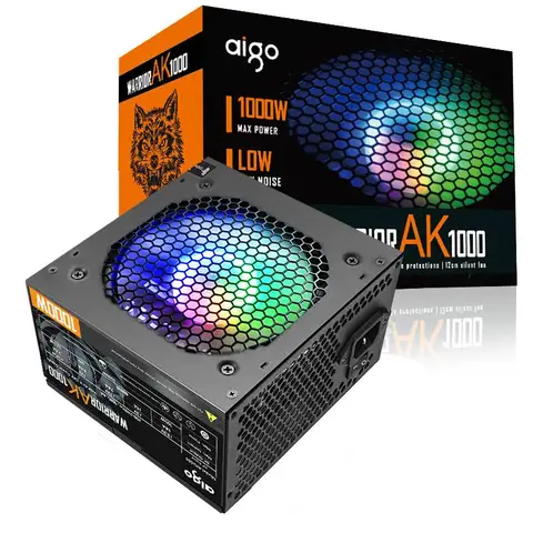 Aigo Fonte 500W-1000W блок питания для ПК