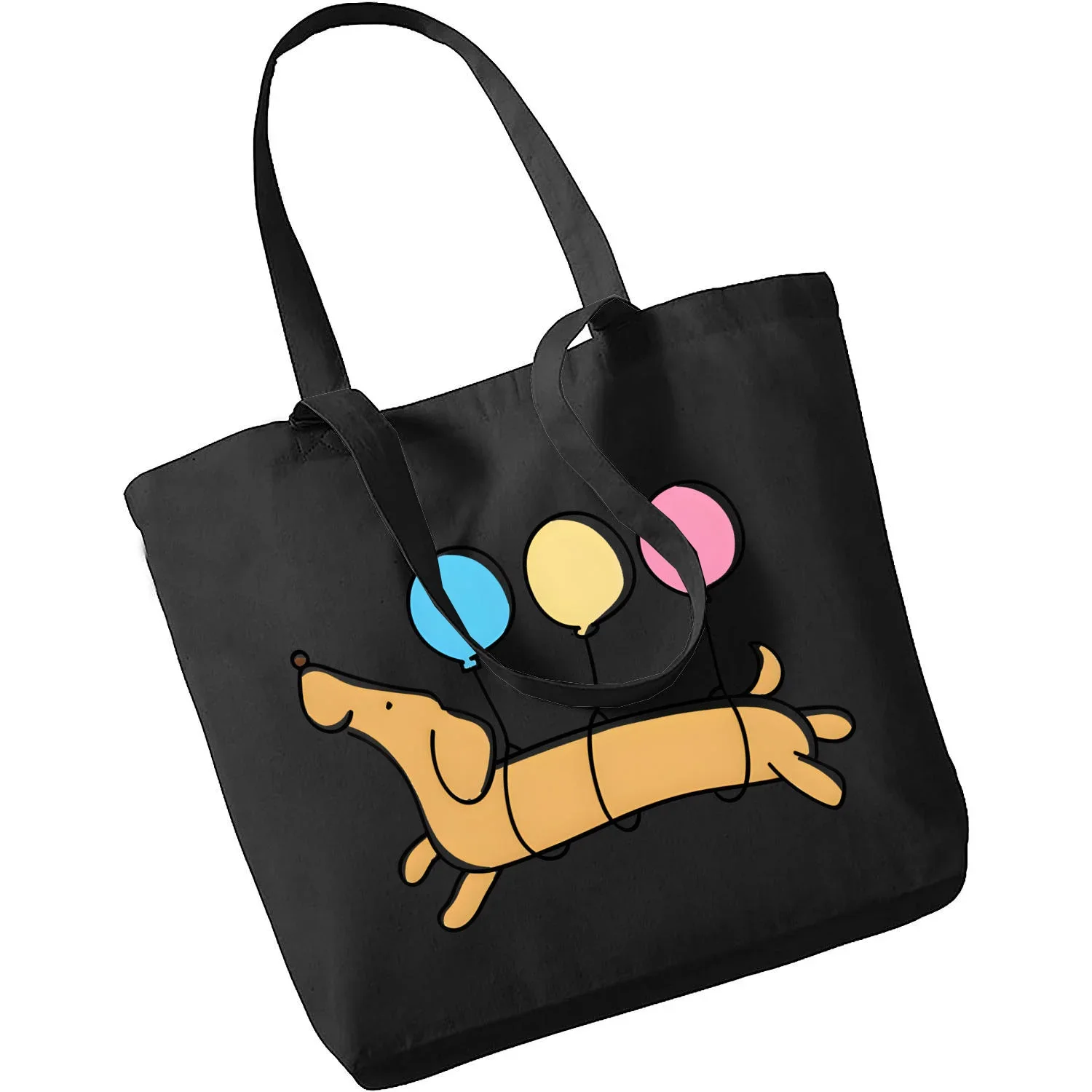 Женские сумки через плечо Такса забавная милая собака животные Повседневная