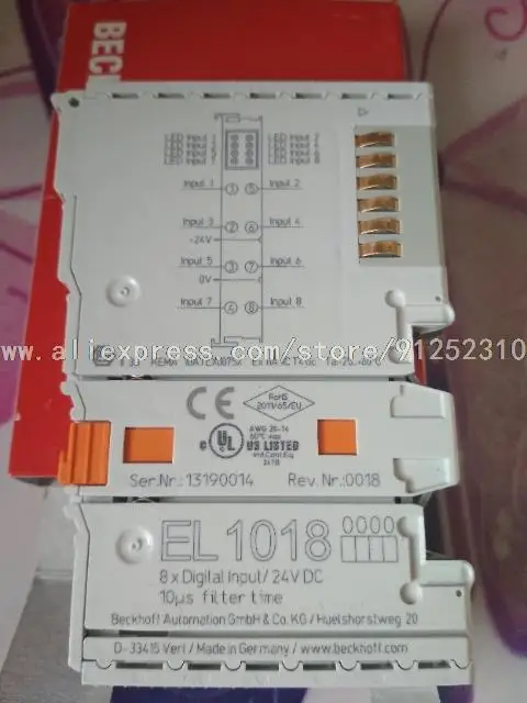 

1PCS New Original BECKHOFF Modules EL1018