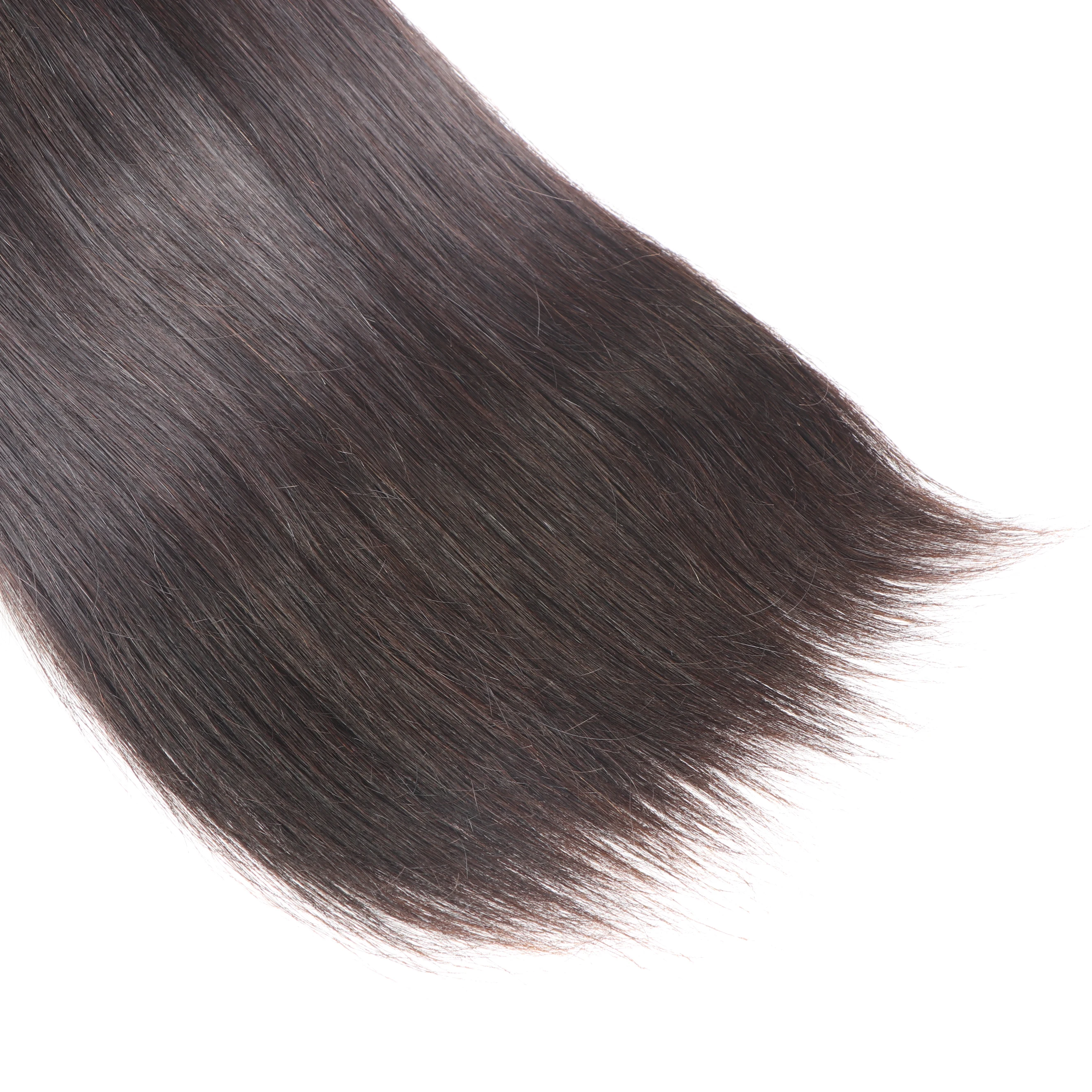 Malaysian Straight Hair Bundles 100% Remy Human Hair Extension Natural Color Bundles Straight Hair Weaves Can Buy 1 Piece 10-40