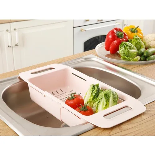 

Plastic Adjustable Sink Powder Sink Strainer Drainer