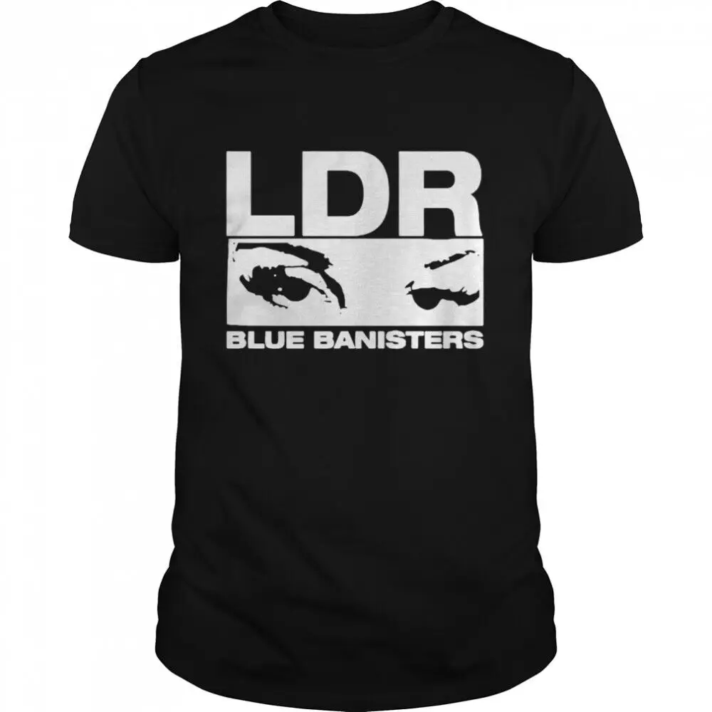 Футболка с логотипом LDR Lana Del Rey Blue Banisters подарок для фанатов все размеры S-3XL