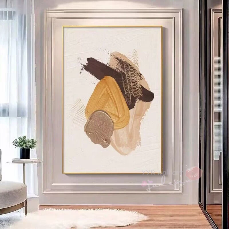 

Европейская и американская современная абстрактная картина маслом ручной работы, домашнее украшение для спальни, столовой, гостиной и дивана