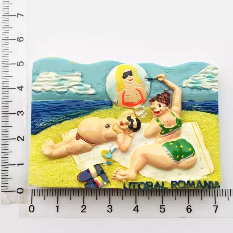 Туристические сувениры из Румынии наклейки на холодильник магниты подарки