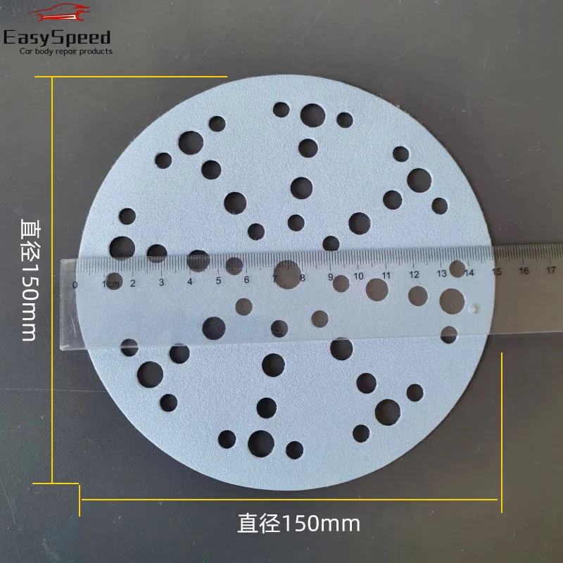 Наждачная бумага с гранатом 6 дюймов круглая 150 мм 17/48 отверстий флокировка