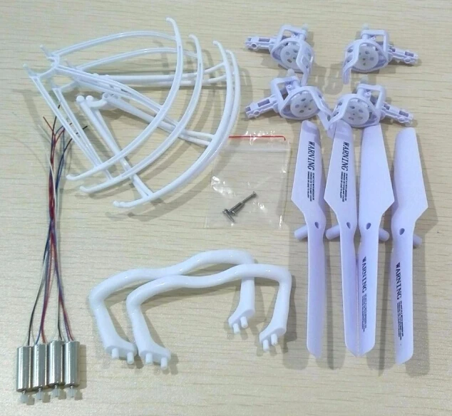 

18PCS Drone Syma X5 X5C X5C-1 Quadcopter Spare Parts Crash Pack Kit Replacement Motors Propeller Prop Frame Landing skid