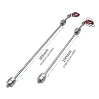 elecall two ball float switch stainless steel double balls tank pool water level liquid sensor level controller 100mm 400mm
