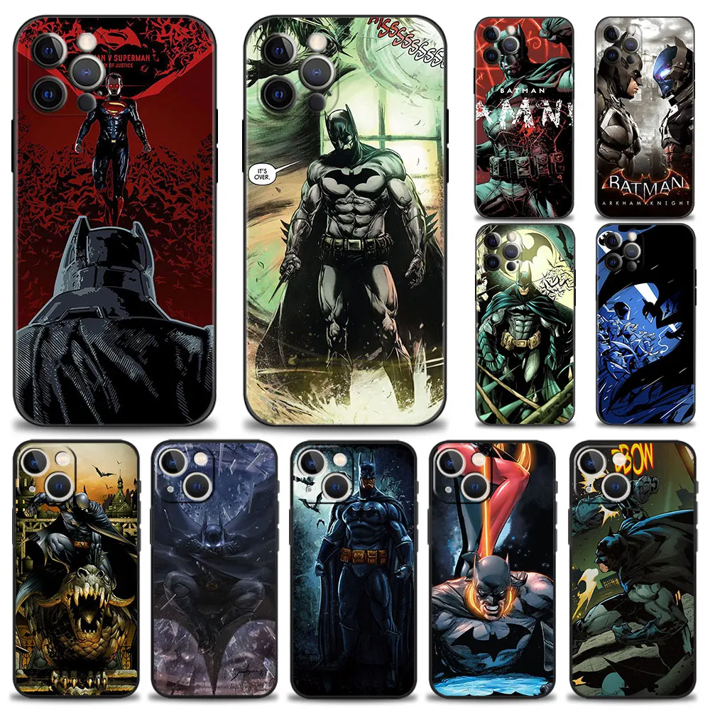 

Capinha Coque for iPhone 13 11 12 Pro Max 8 7 Plus XR XS X 6 6S SE 13mini Etui Cover Phone Case Silicon Funda Matt Reeves Batman