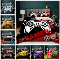 kids gamepad comforter cover video games theme design bedding set for boys girls teens duvet cover comforter cover