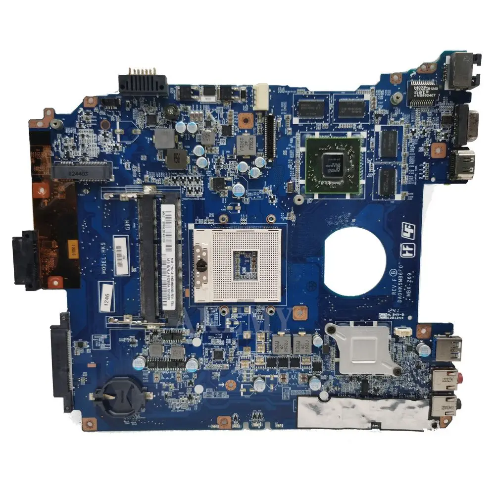 Материнская плата Akemy для ноутбука Sony SVE151 SVE1512 A1876098A DA0HK5MB6F0 HD 7670M 1 ГБ HM76 MBX-269 MB 100%