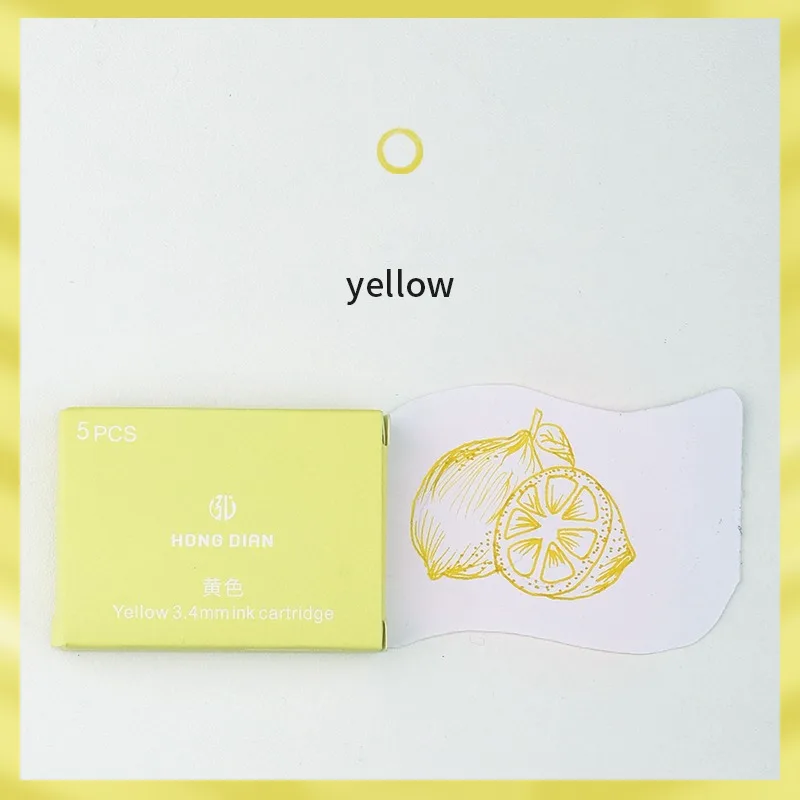 HONGDIAN цветные чернильные картриджи для перьевых ручек