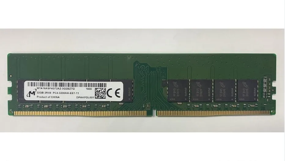 

RAM New Spotlight MTA18ASF4G72AZ-3G2B memory 32G 2RX8 PC4-3200A pure ECC