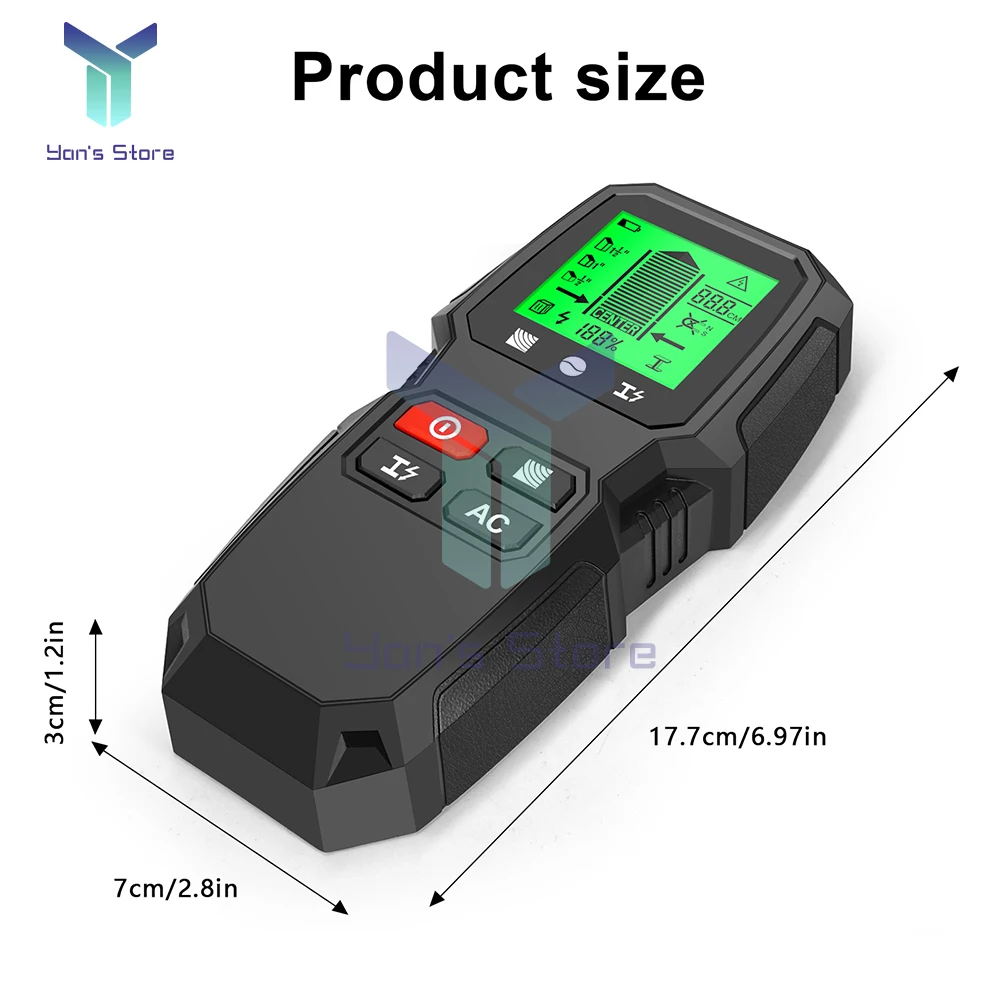 1 шт. Стад искатель настенный сканер металлические локаторы многофункциональный