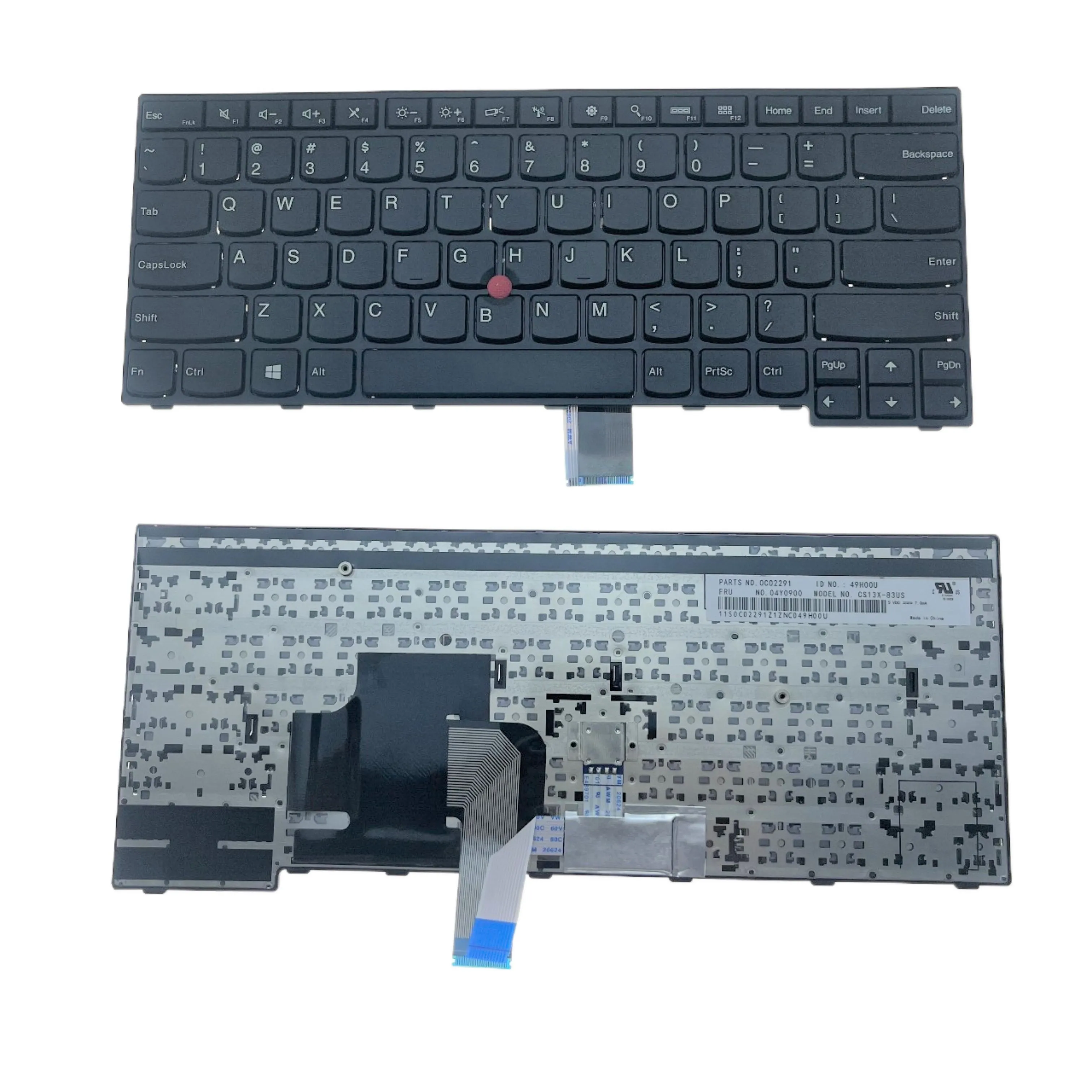 

New US Laptop Keyboard For Lenovo Thinkpad E450 E455 E450C W450 E460 E465 Notebook PC Replacement