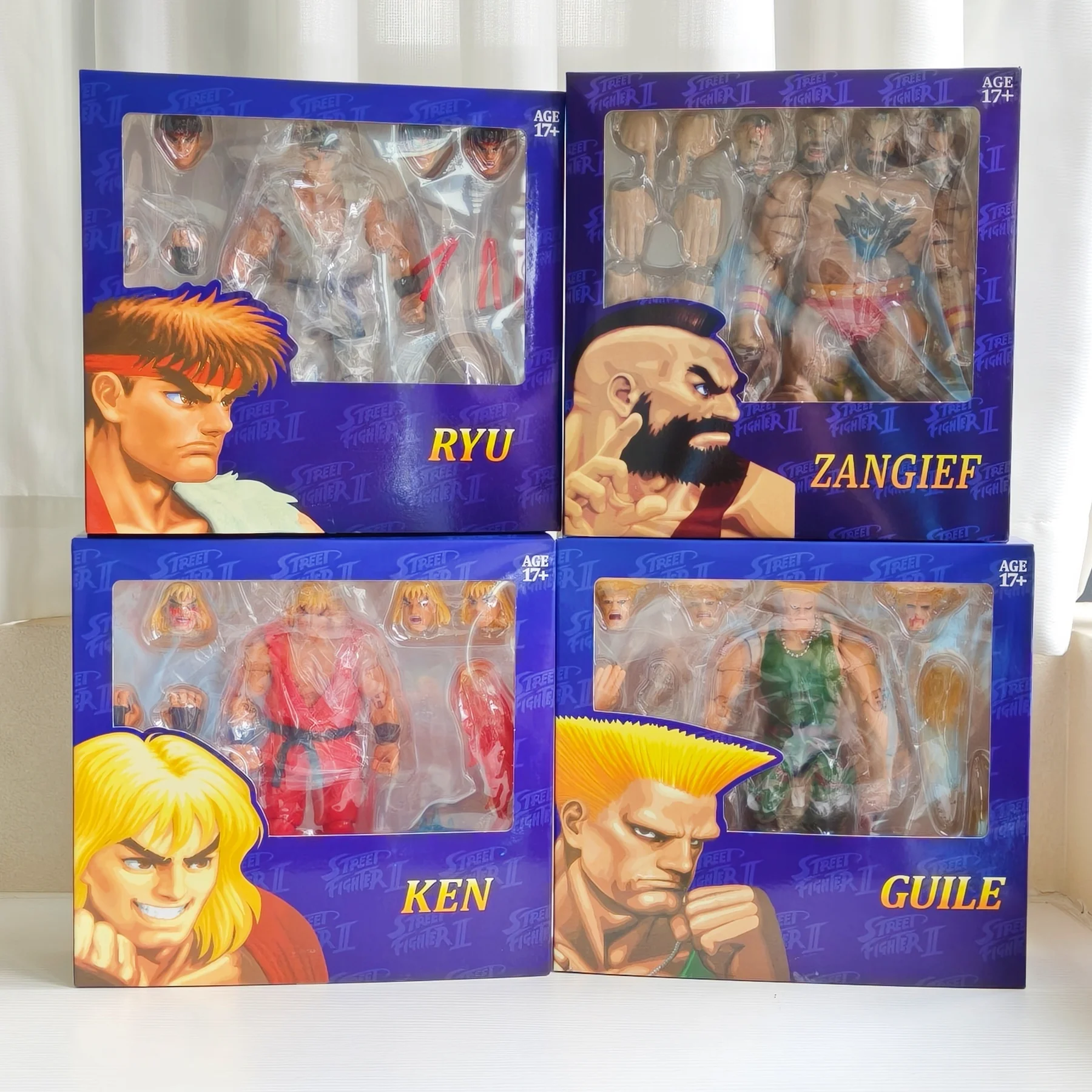 Фото Игрушки Street Fighter Action Storm Фигурка ST ZANGIEF Коллекция фигурок The Final Challengers Zangief Фигурка Подвижная модель игрушки №1