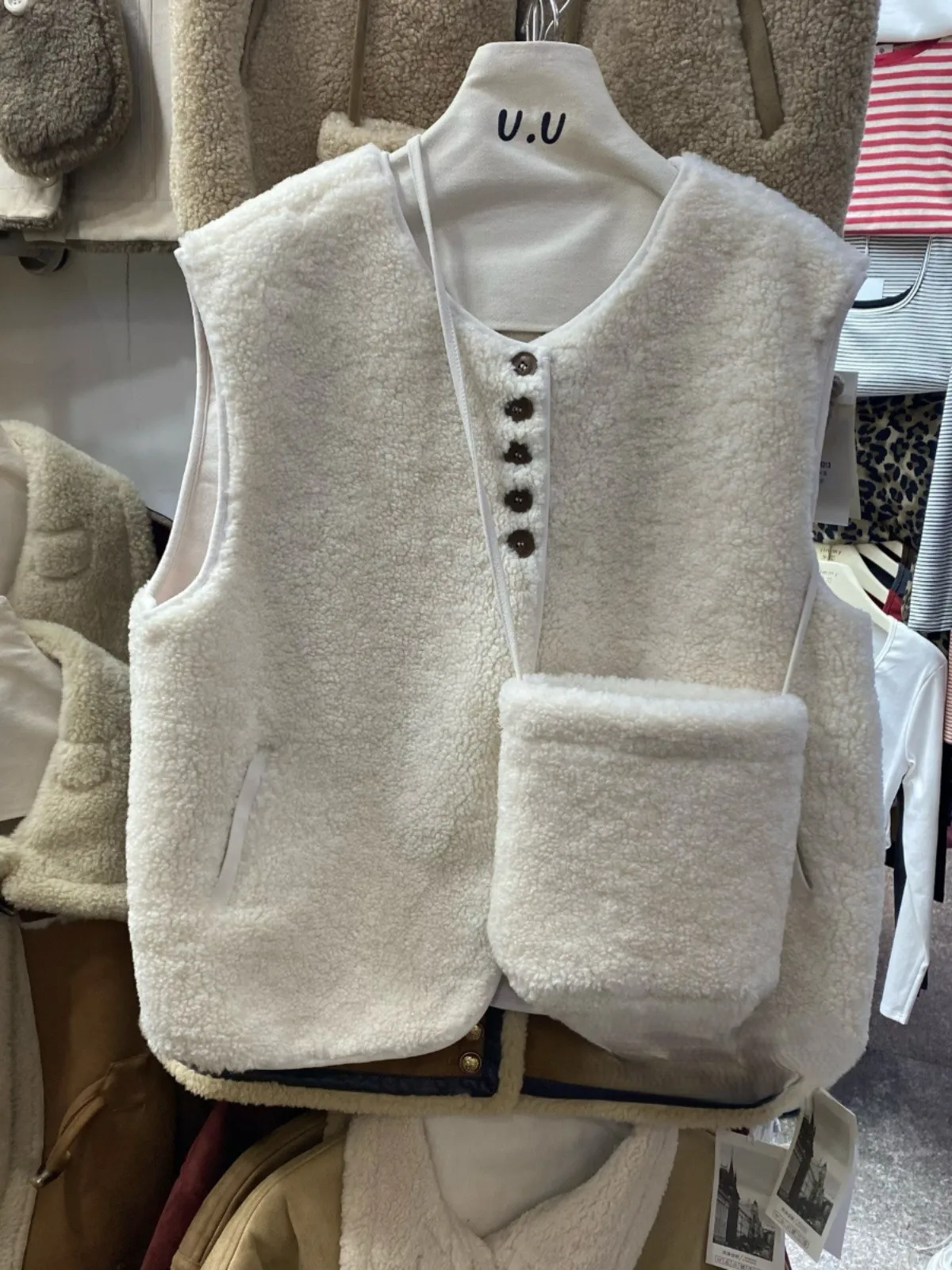 Фото Женская куртка из овечьей шерсти, новая верхняя одежда, пикантная, горячая, перца, пикантная, острая, кусающая, жаждущая, огненная, плунжерная кислота, горькая кислота №1