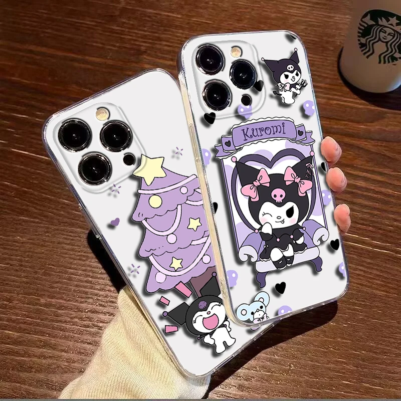 Мягкий чехол A7 Kuromi для LG K71 K8 Plus K9 Lite Q510 K92 Q92 Stylo 6 7 V40 V50 V60 Velvet G9 X4 Q61 Q60