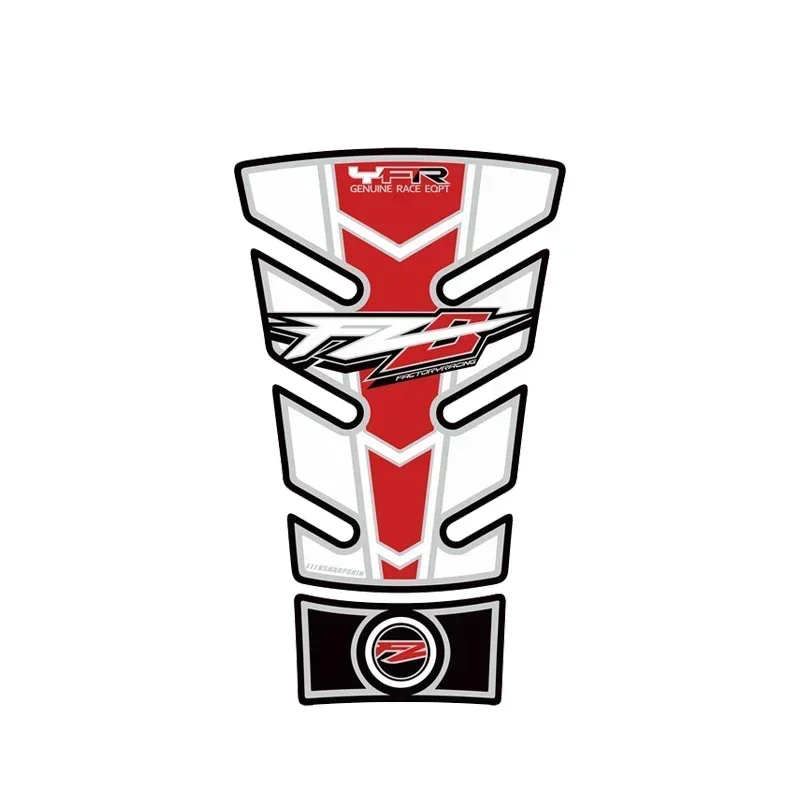 3D гелевая наклейка на бак мотоцикла для Yamaha FZ8 2010 - 2015