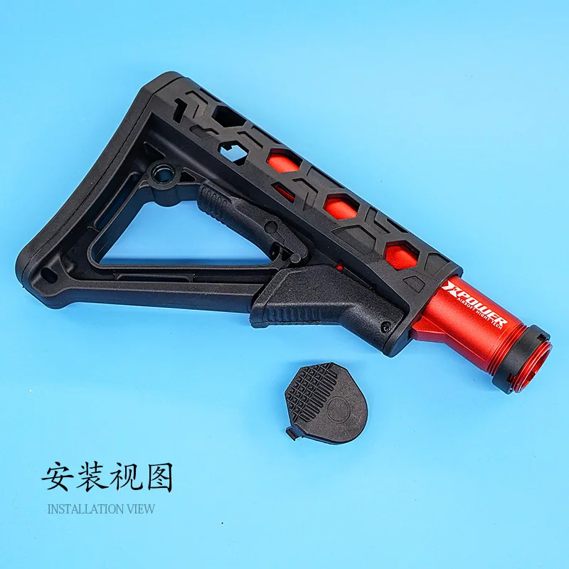 

Hollow CTR nylon rear support 8th generation 9th generation JM lightweight tactical AR support toy accessories