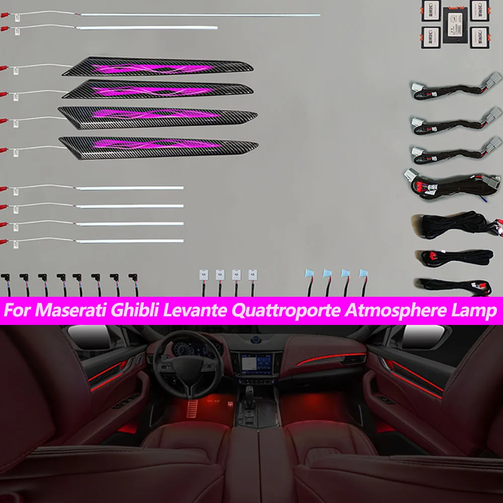 

Modified Interior Ambient Lighting Carbon Fiber Panel For Maserati Atmosphere Lamp Geberit Ghibli Levante Quattroporte