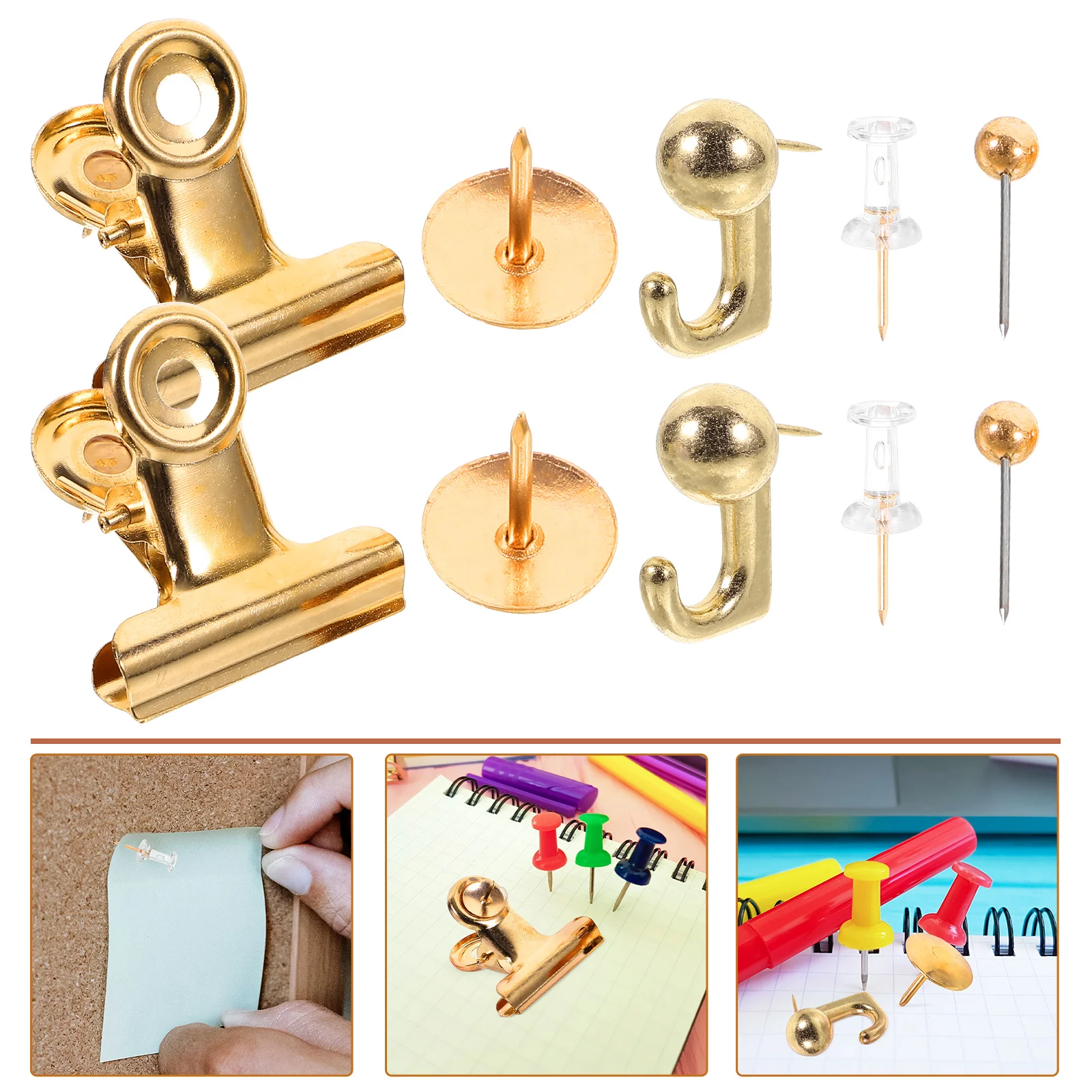 Аксессуары металлический зажим для переплета крючок доска карта прихватка