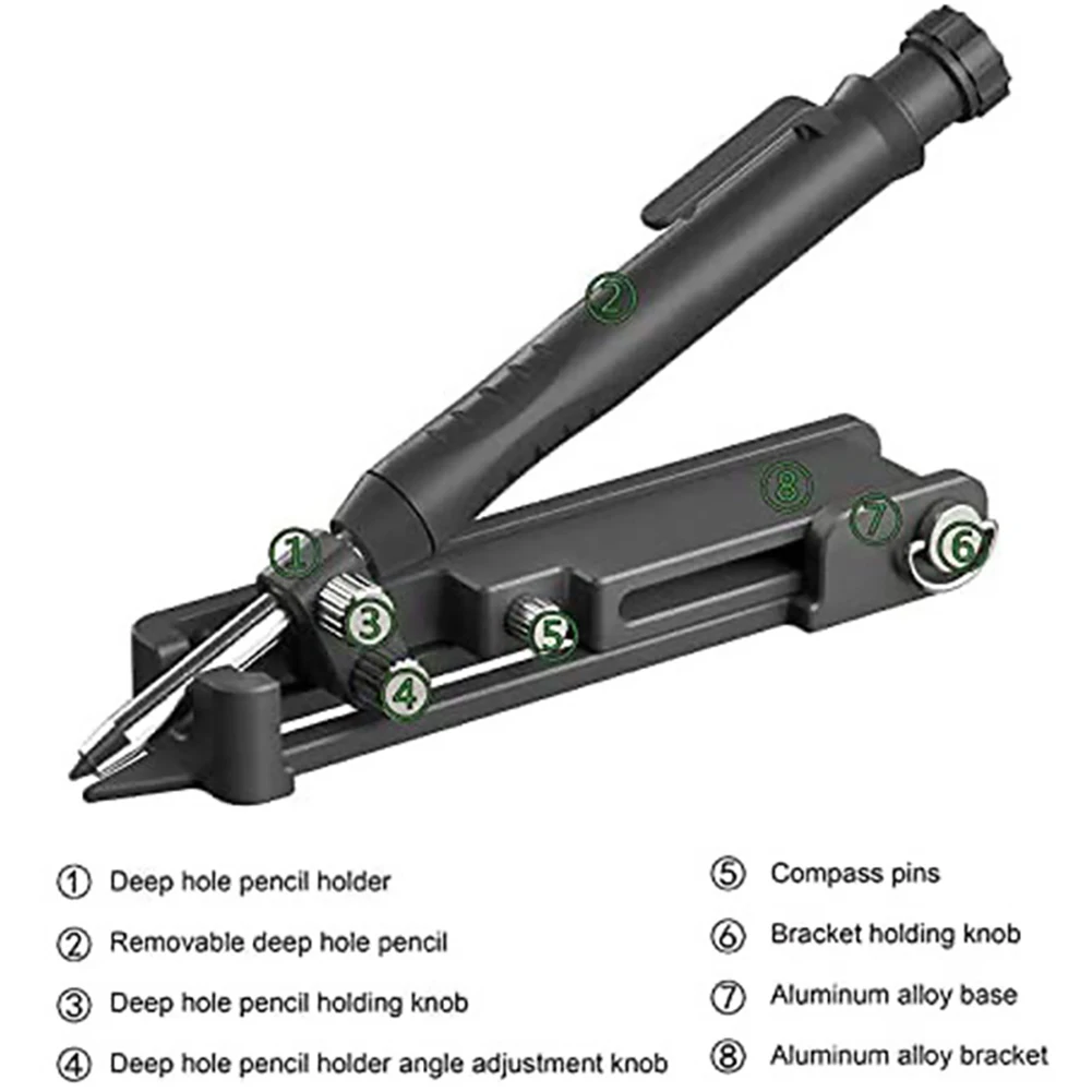 Пластиковый Многофункциональный Маркировочный Инструмент Для Столярных Работ
