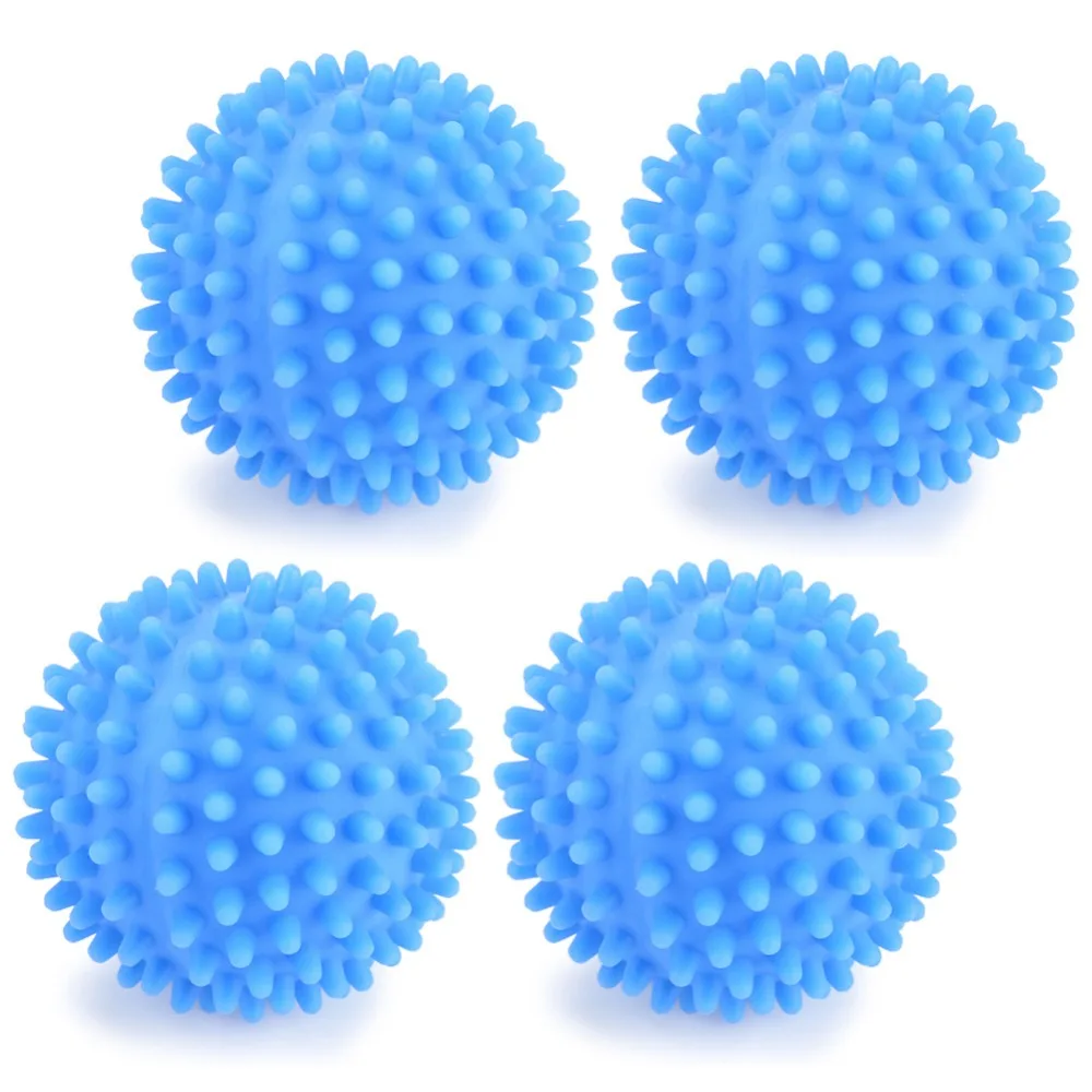 

Blue PVC Reusable Dryer Balls Laundry Ball Washing Drying Fabric Softener Ball for Home Clothes Cleaning Tools