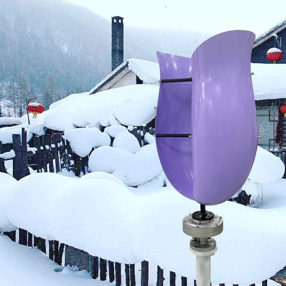 2 лезвия 10 кВт Вертикальная ось Перманентный маленький ветряной турбины maglevв