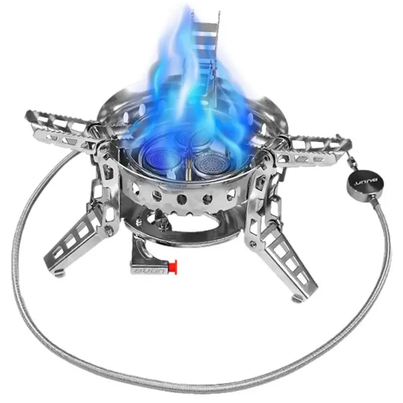 

Camping Stove Burner Foldable Burner Hiking Stoves 6800W Folding Portable Camping Stove Hiking Stoves With Strong Firepower &
