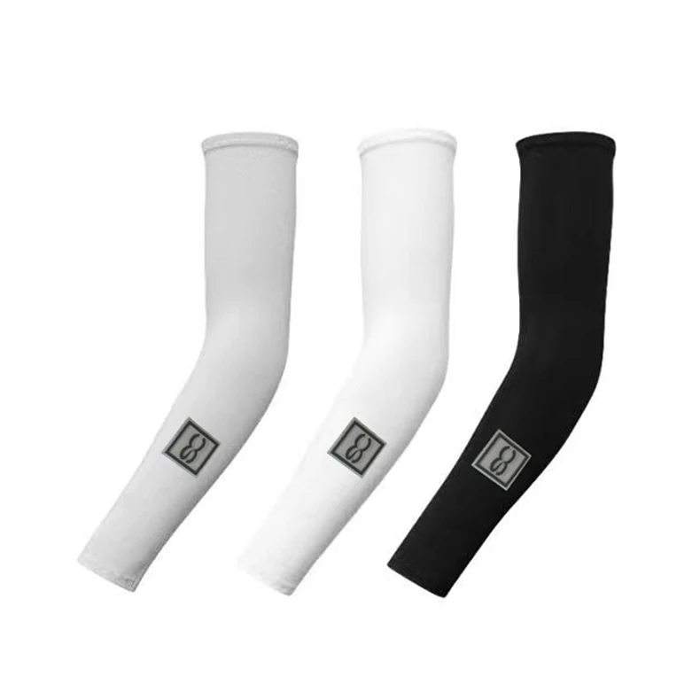 

Golf Cooling Ice Silk Arm Sleeves, Summer UV Sun Protection Compression Sleeves UPF 50+ for Women Volleyball Youth Sports