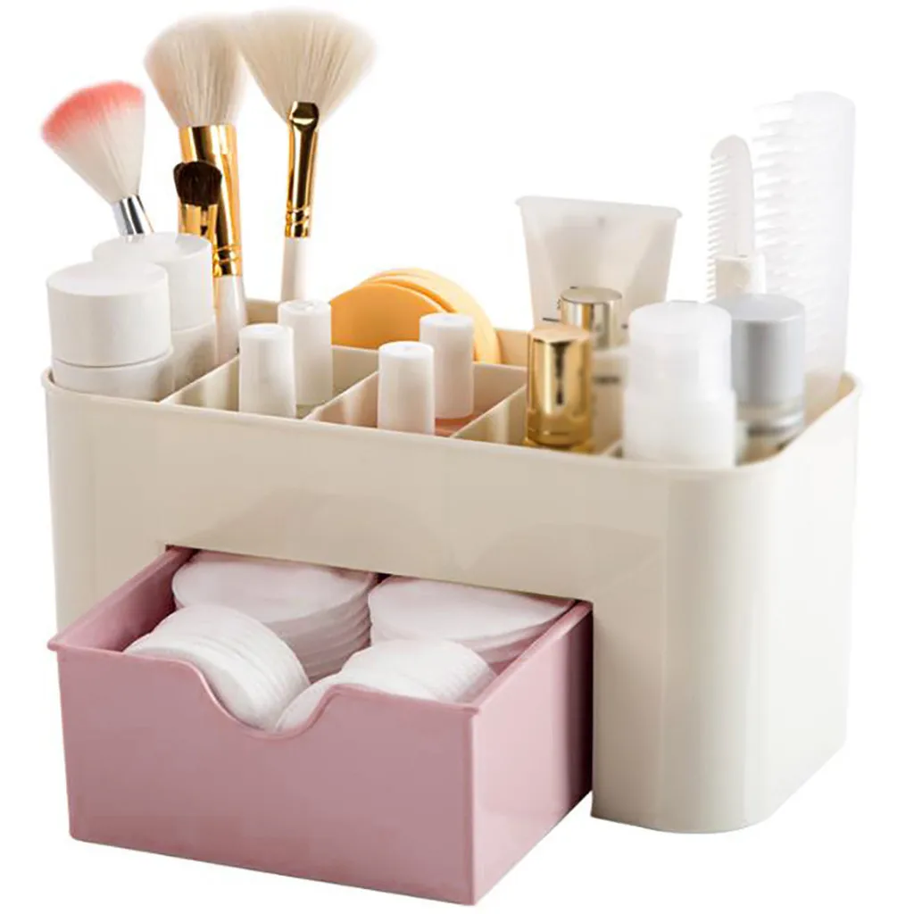 

Plastic Cosmetic Storage Box Drawer Organizer Drawer Divider Makeup Jewelry Organizer Rangement Cuisine Home Storage Drawers