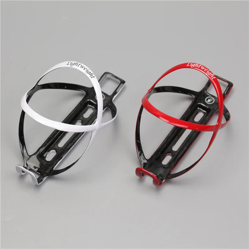 

Lightweight Edelhelfer Bicycle Cycling Carbon Bottle Cage 18g LW MTB Bike Carbon Bottle Holder Accesories Red White Black
