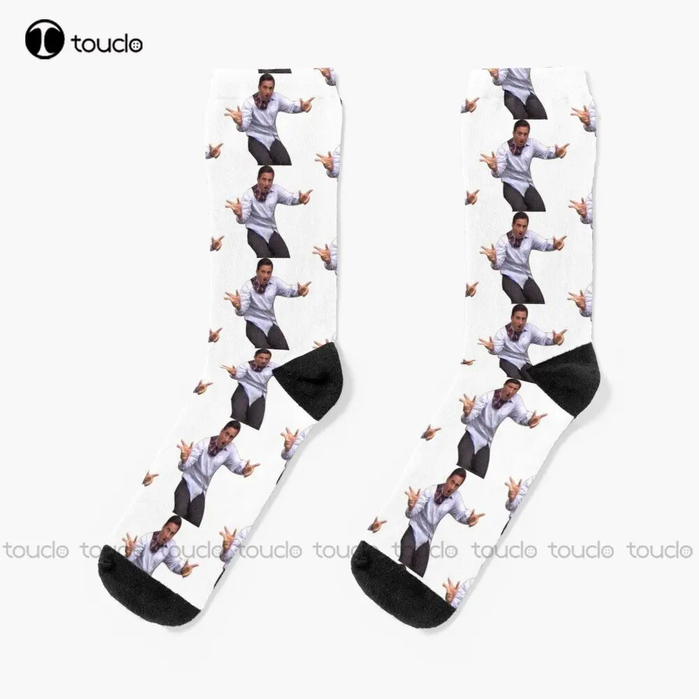 

Parkour! Parkour! Micheal Scott Classic Comedy Dwight Schrute Socks Hiking Socks Men 360° Digital Printing Custom Gift Funny