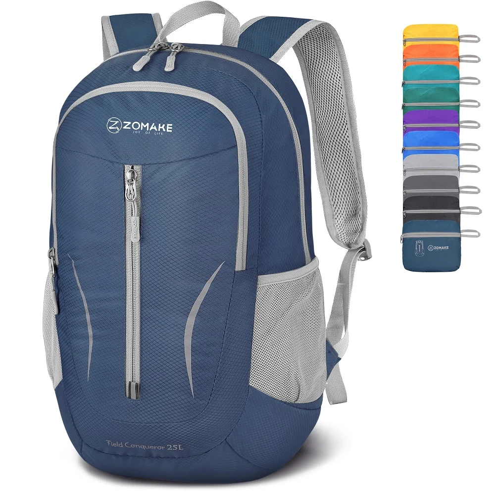 

ZOMAKE Lightweight Packable Backpack 25L Folding Waterproof Outdoor Sport Backpack for Women Men Travel Hiking Daypack