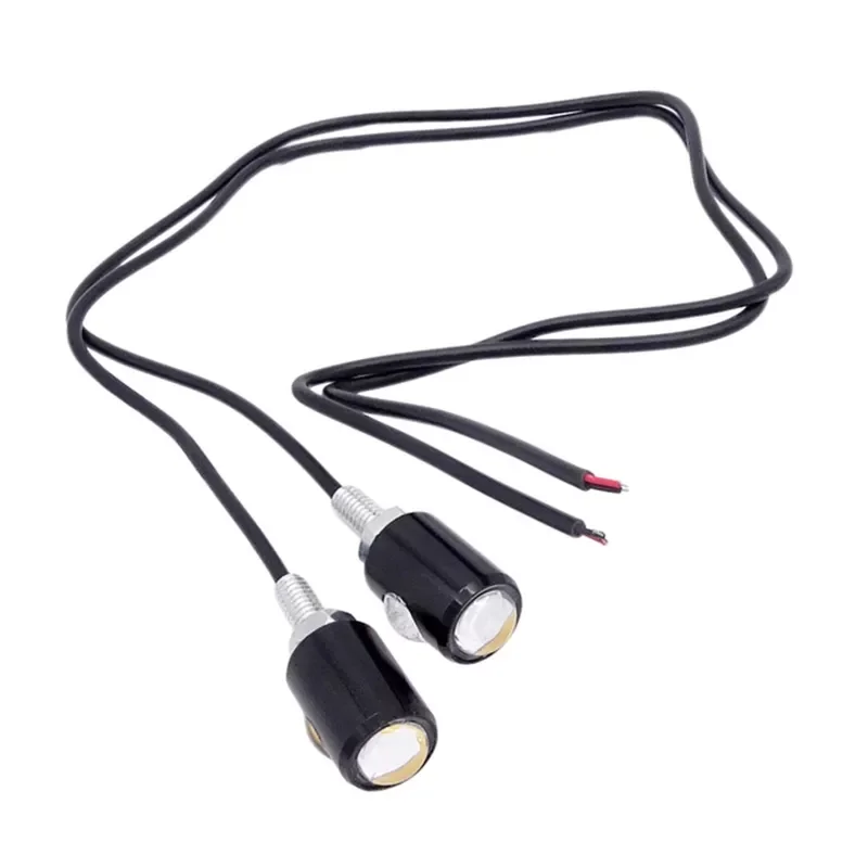 

Universal 12V Car LED Lights Motorcycle License Plate Bolt Turn Signals Super Bright Rear Screw Brake Lamp Fog Bulb 2pcs