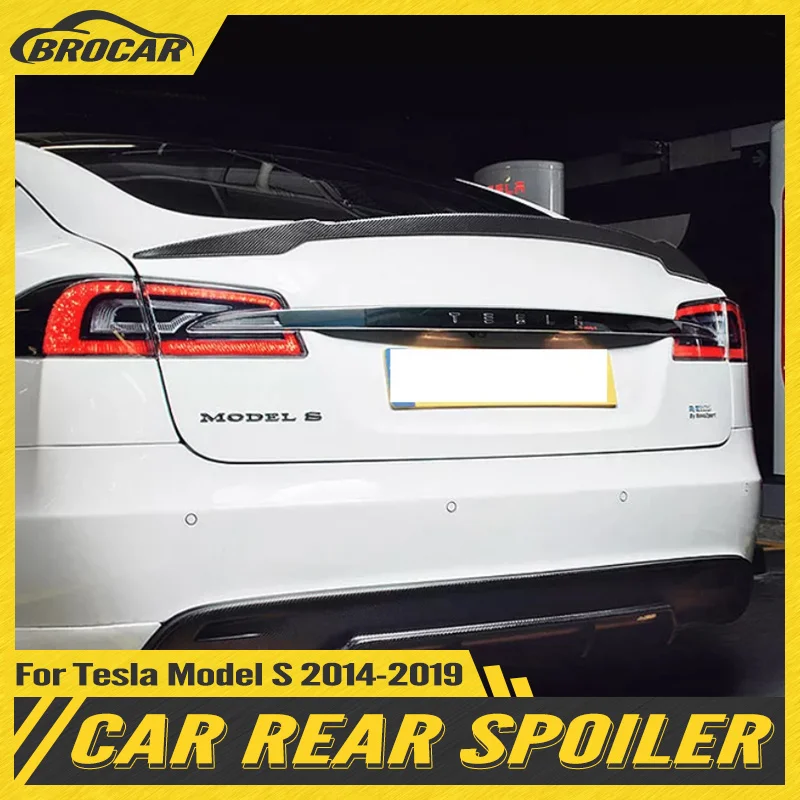 

Задний спойлер для багажника автомобиля Tesla Model S 2014 - 2019