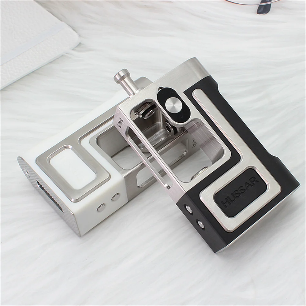 

SXK Hussar Locus Mod Vape DNA60w/SEVO70w Chip USB Port Rev.4 Device Ss316+POM Hussar Locus X Monarch Collab Boro Mod