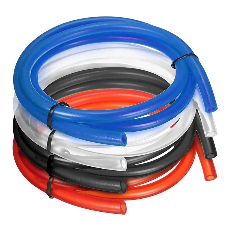 

1M Fuel Pipeline Hose Colored High Temperature Resistant Rubber Hose Suitable For Bicycle Moped Atv Motor Fuel Pipe