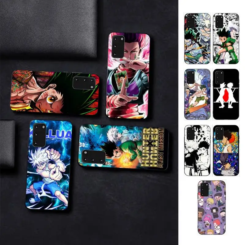 

Anime Hunter x Hunters Phone Case for Samsung S10 21 20 9 8 plus lite S20 UlTRA 7edge