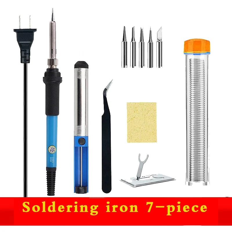 60v Soldering Iron Electronic Iron Professional Iron Machine Adjustable Welding Tools Soldering Kit