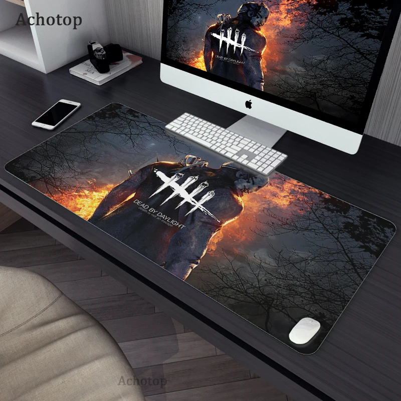 

Dead By Daylight LED Anime Mousepad Ghoul Mause Pad Alfombrilla Gaming Accessiores Mouse Pad XXL Kawaii Pod Mysz Tapis De Souris