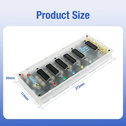 RGB Scart Switch 5 в 1 для игровых консолей