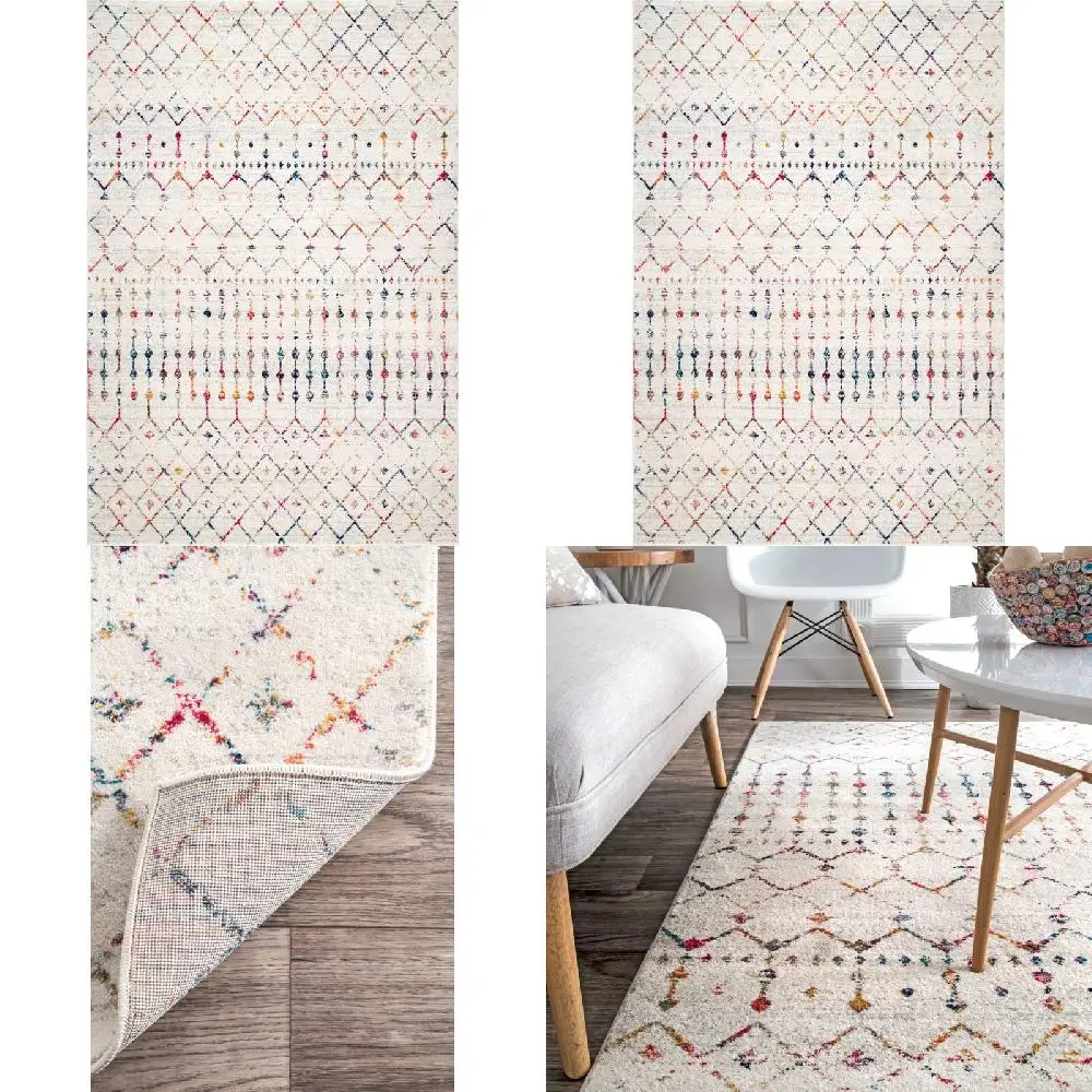 

"Vibrant Rainbow Non-Slip Sanrio Furs Home Decoration Kitchen Rug Living Room Carpet Mats Wedding Rugs Decor"